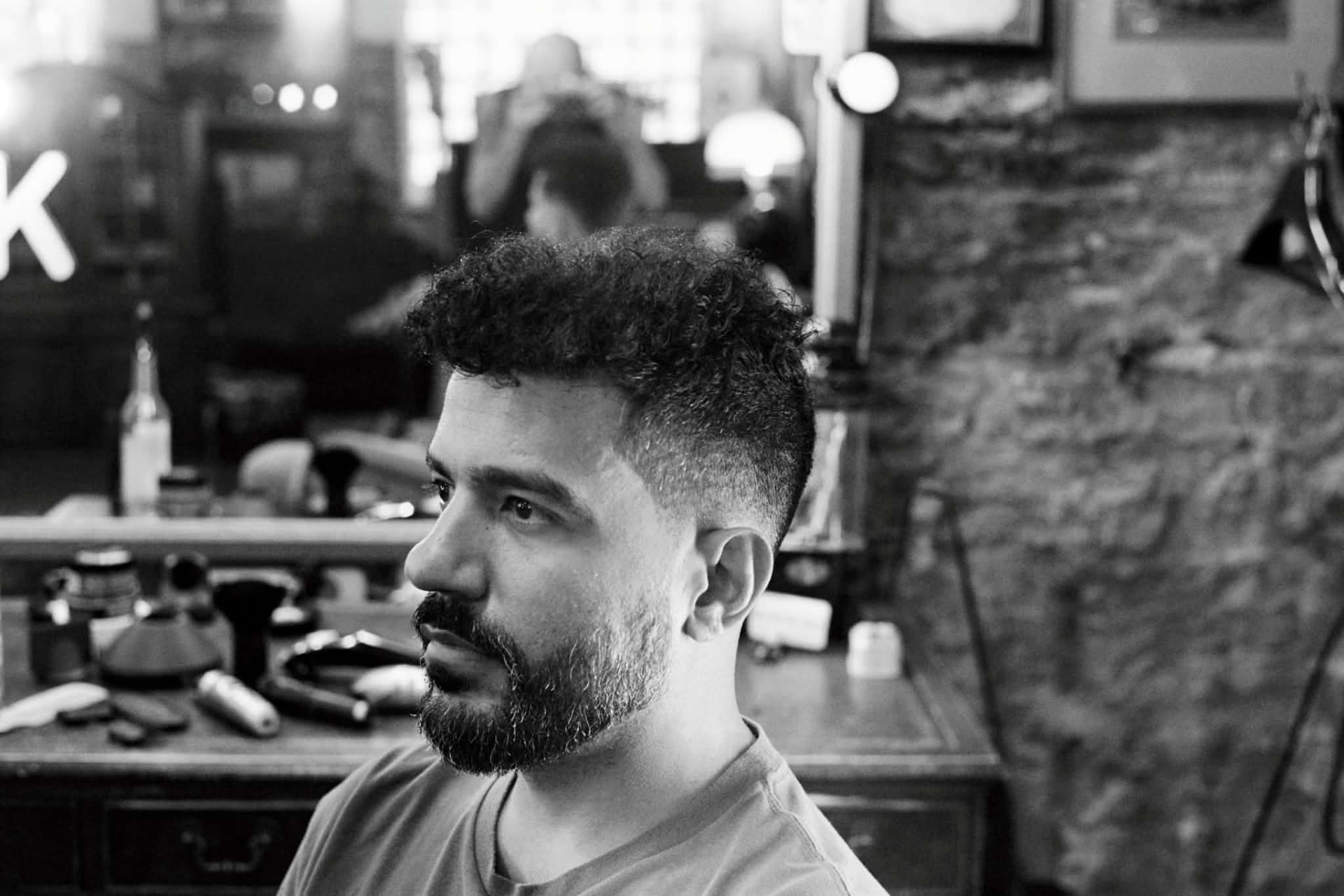 Detailed beard work